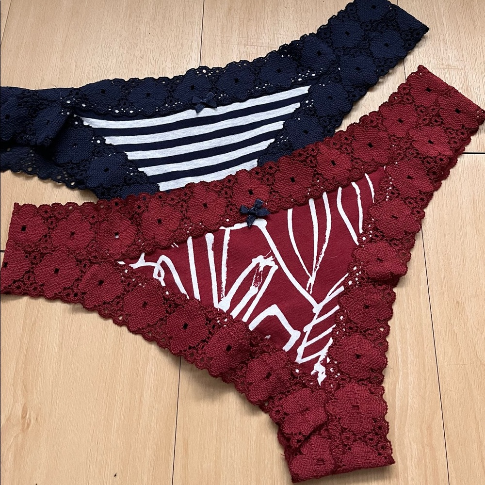 Aerie cheeky panty bundle